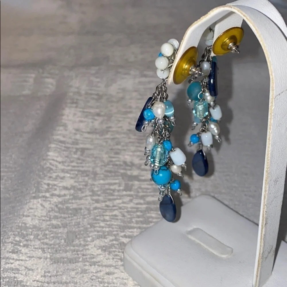 Flower Dangle Earrings
